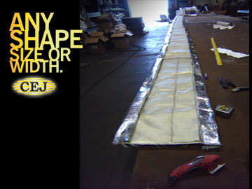 Custom Expansion Joints, Inc. Fabric Expansion Joint Belt Emergency Replacement